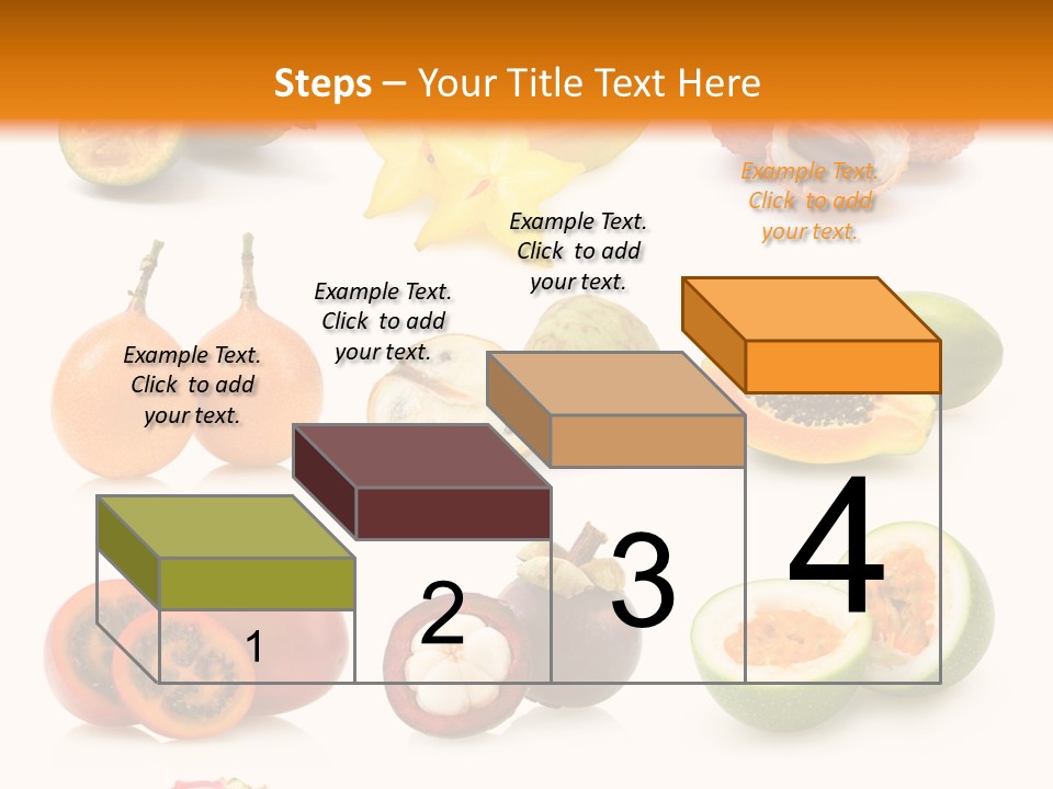 Carambola Sweet Orange PowerPoint Template