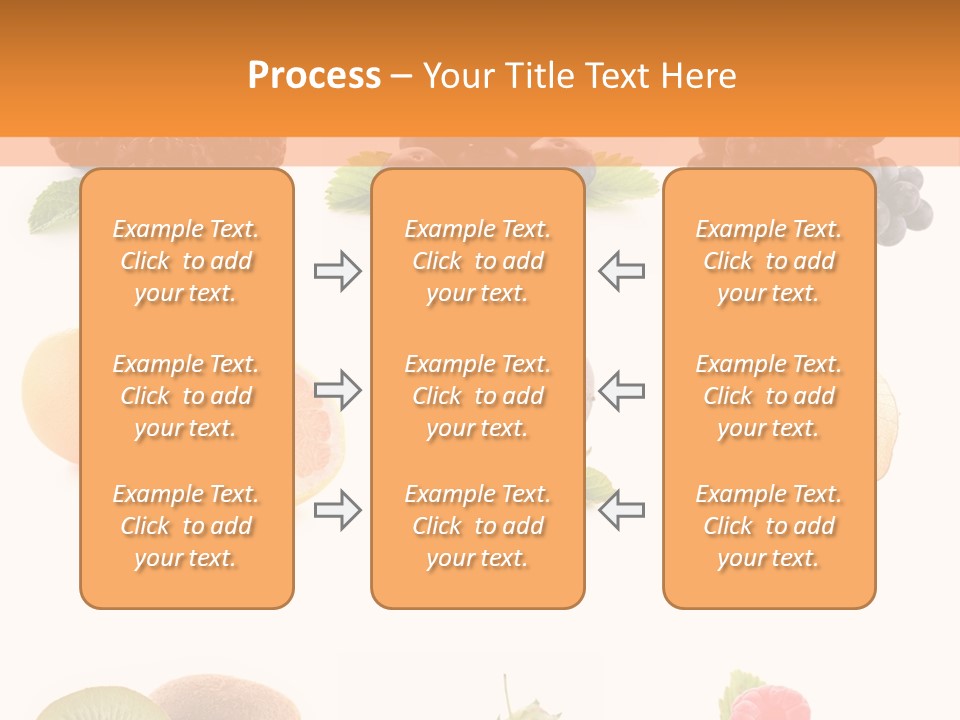 Isolated Vitamin Blackberry PowerPoint Template