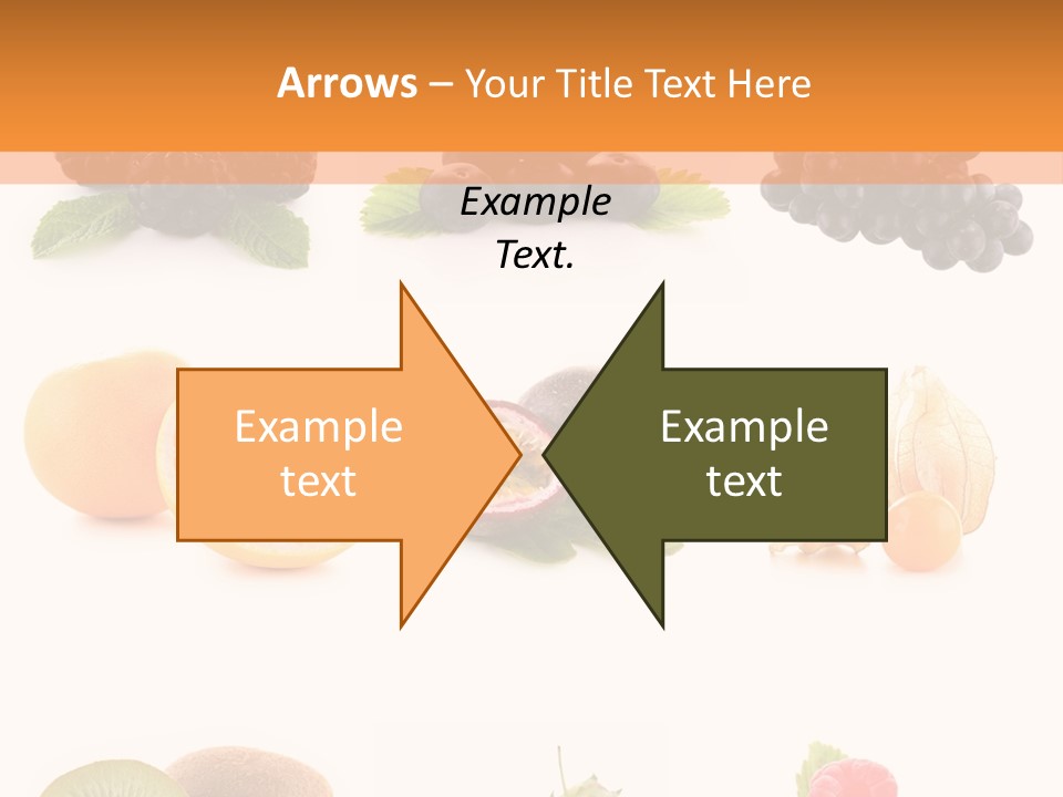 Isolated Vitamin Blackberry PowerPoint Template