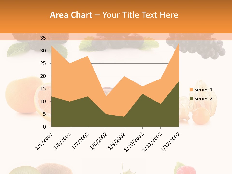 Isolated Vitamin Blackberry PowerPoint Template