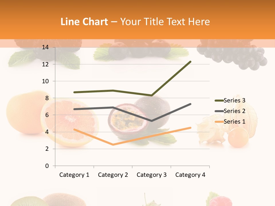 Isolated Vitamin Blackberry PowerPoint Template