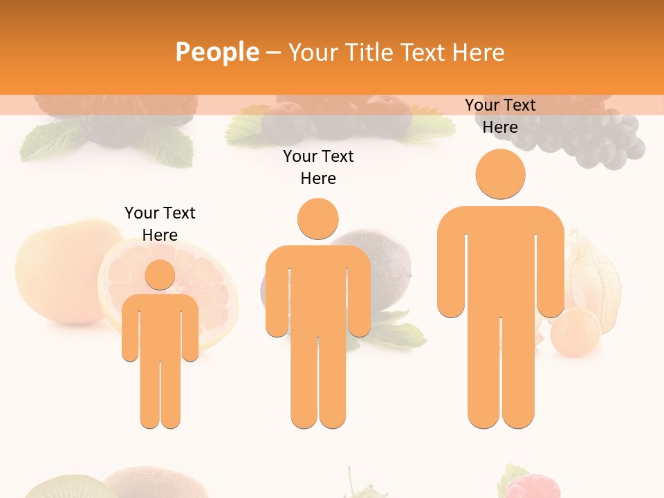 Isolated Vitamin Blackberry PowerPoint Template