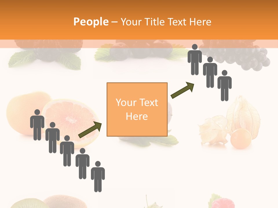 Isolated Vitamin Blackberry PowerPoint Template