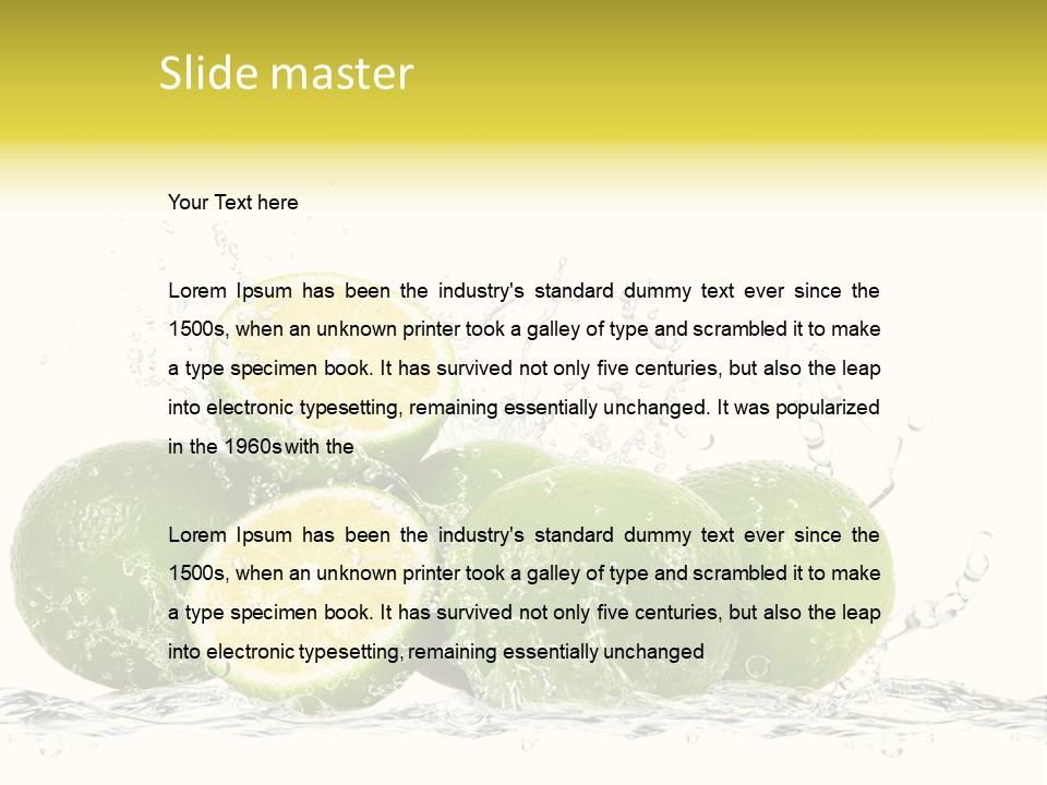 Part Green Vibrant PowerPoint Template