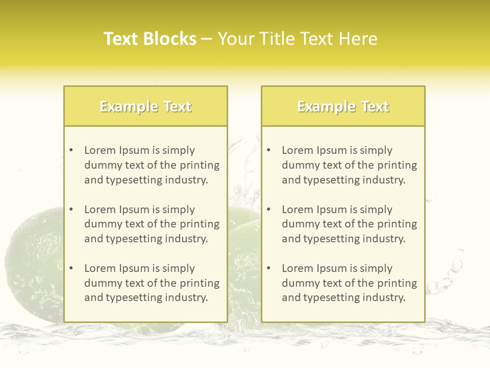 Part Green Vibrant PowerPoint Template