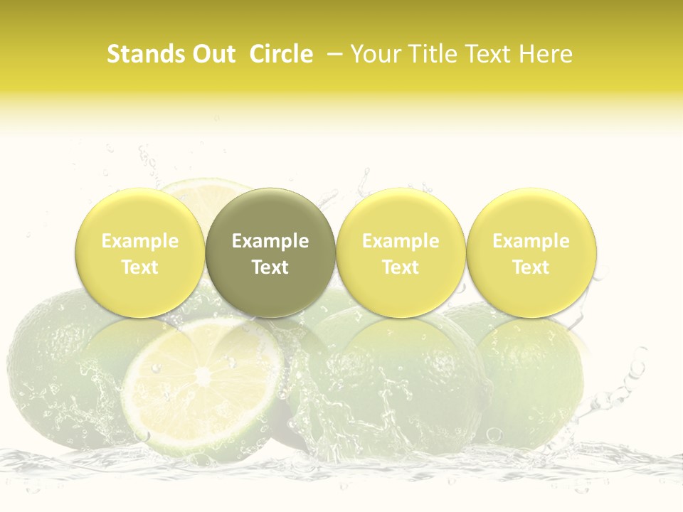 Part Green Vibrant PowerPoint Template