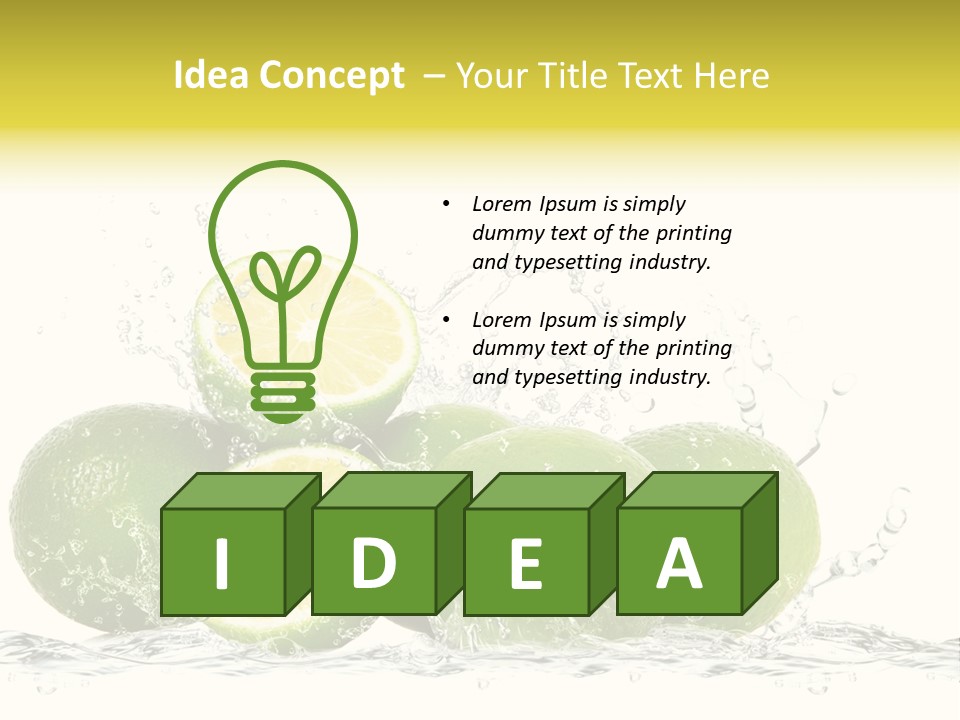Part Green Vibrant PowerPoint Template