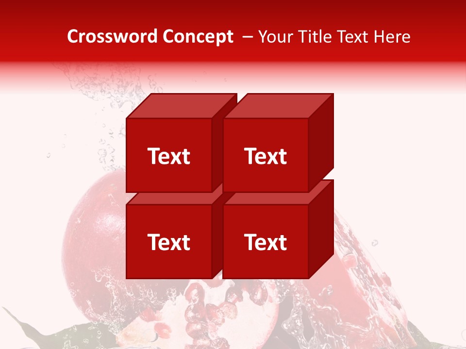 Biologica Isolato Closeup PowerPoint Template