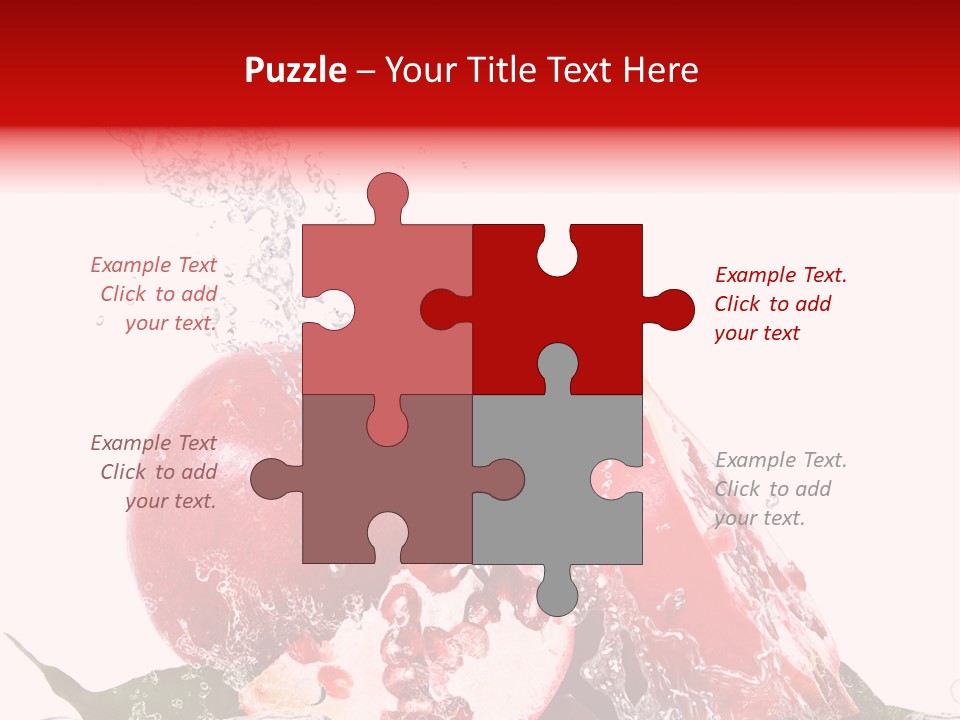 Biologica Isolato Closeup PowerPoint Template