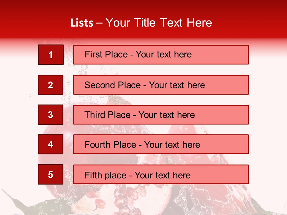 Biologica Isolato Closeup PowerPoint Template