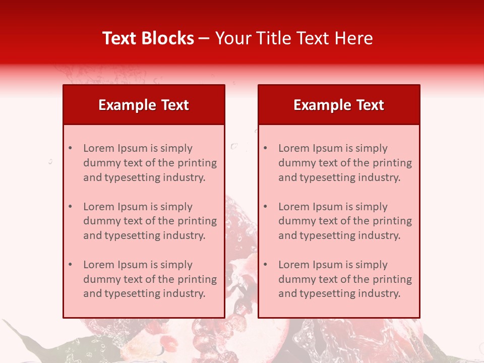 Biologica Isolato Closeup PowerPoint Template
