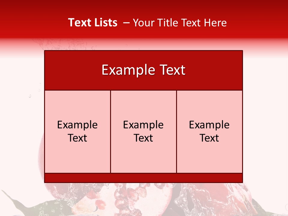 Biologica Isolato Closeup PowerPoint Template