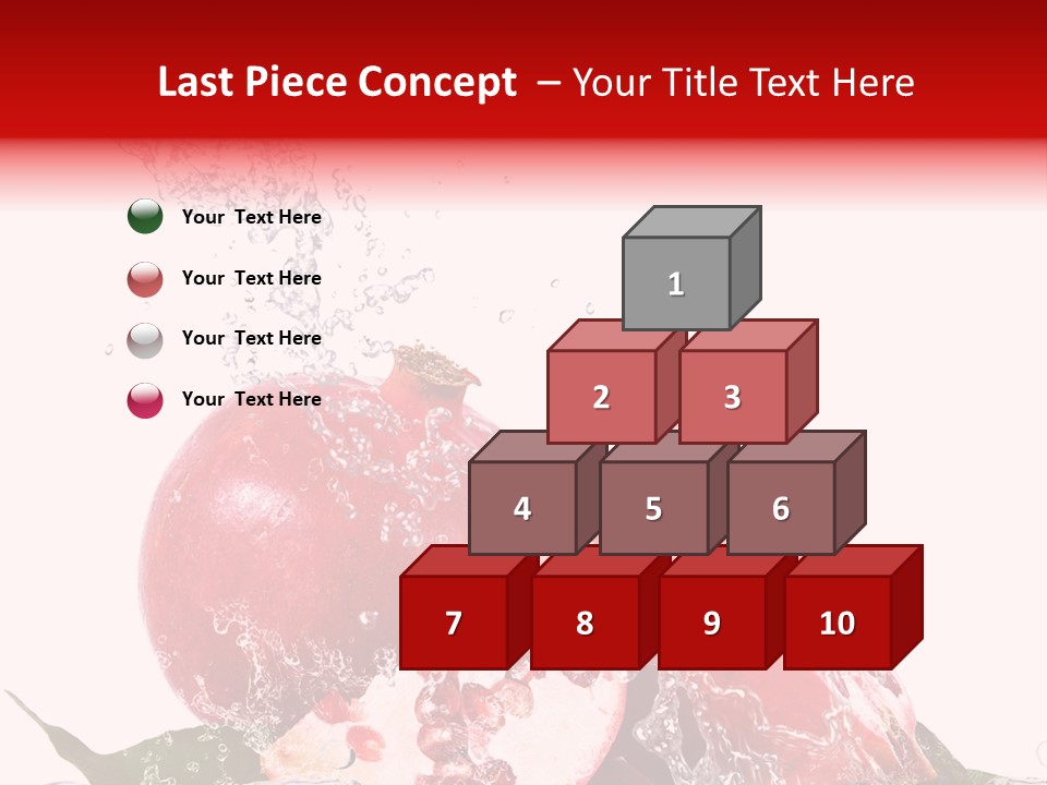 Biologica Isolato Closeup PowerPoint Template