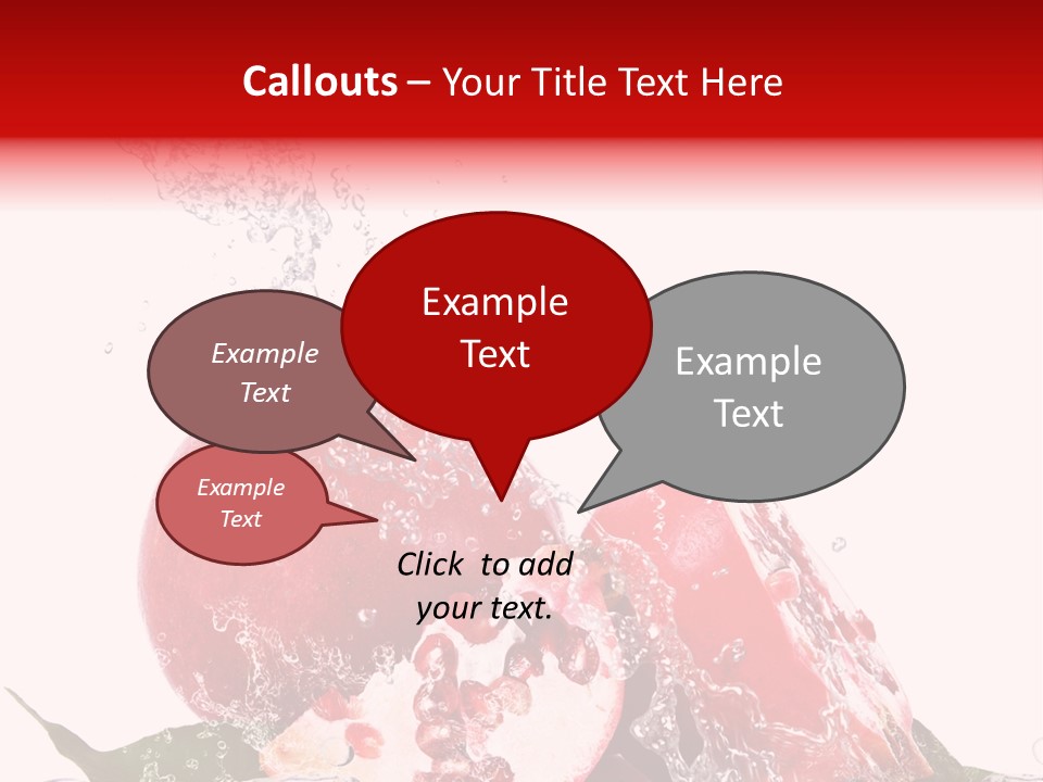 Biologica Isolato Closeup PowerPoint Template