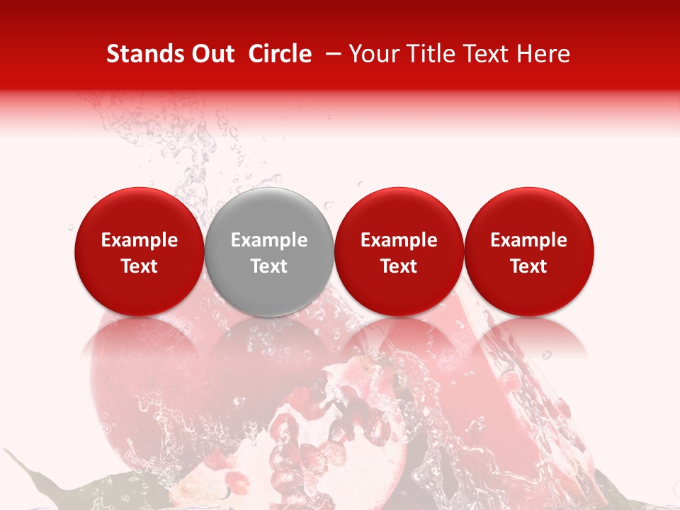 Biologica Isolato Closeup PowerPoint Template