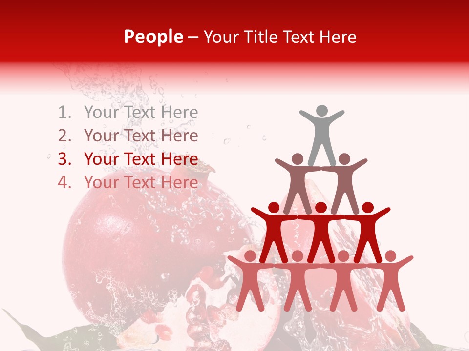 Biologica Isolato Closeup PowerPoint Template