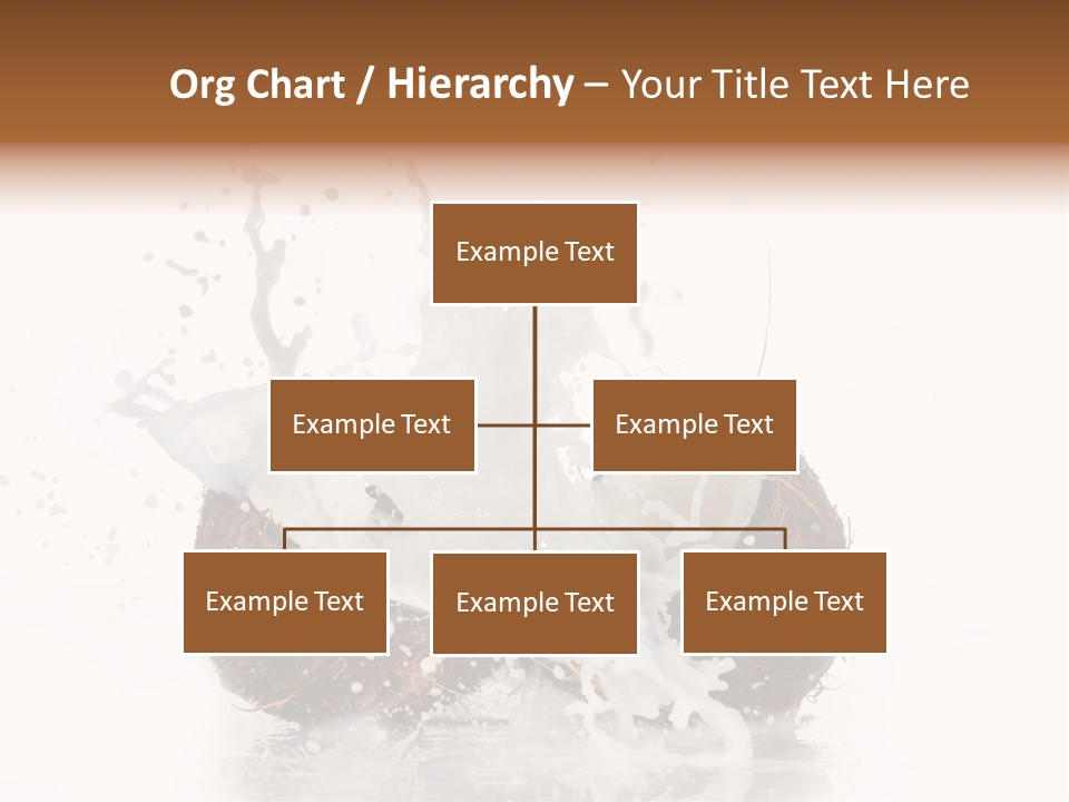 Horizontal Space Copy PowerPoint Template