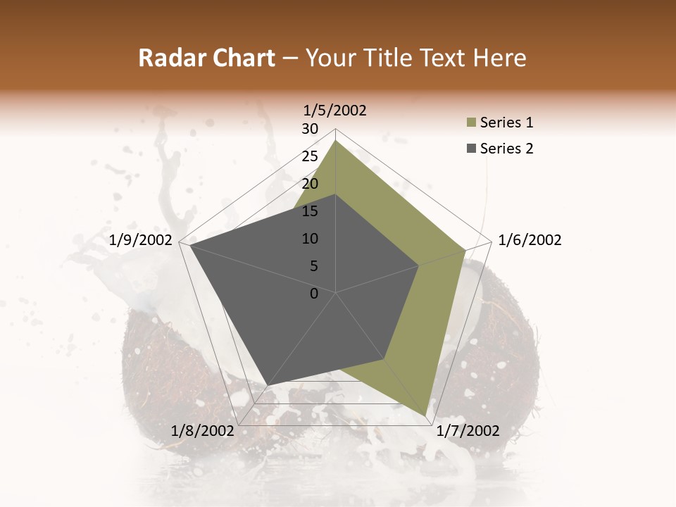 Horizontal Space Copy PowerPoint Template