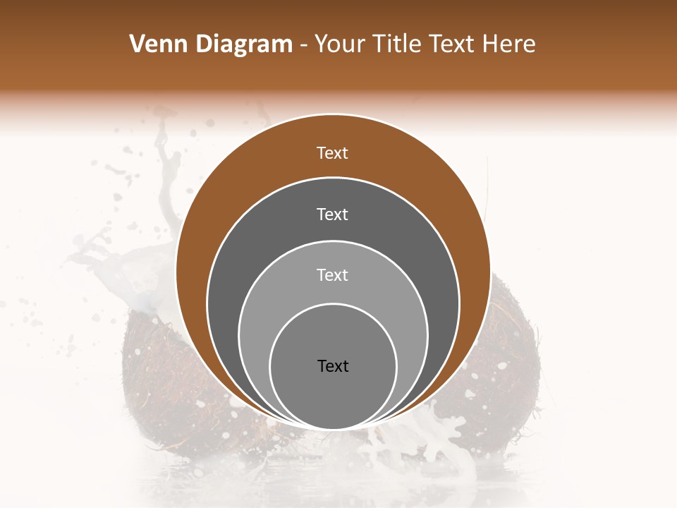 Horizontal Space Copy PowerPoint Template