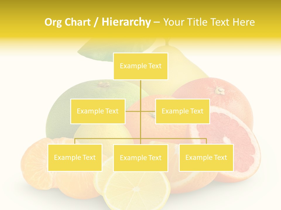 Group Grapefruit Food PowerPoint Template