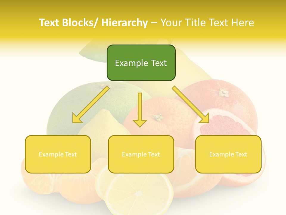 Group Grapefruit Food PowerPoint Template
