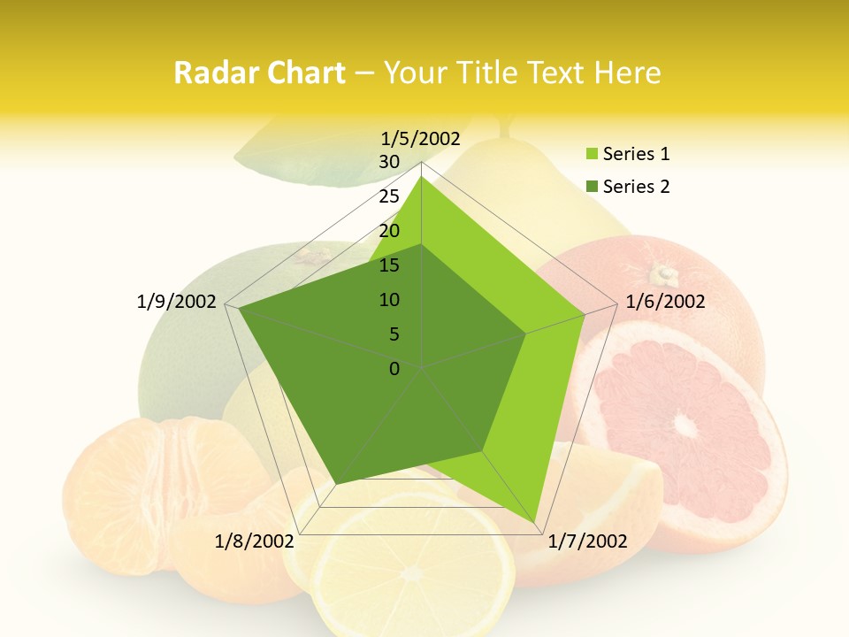 Group Grapefruit Food PowerPoint Template
