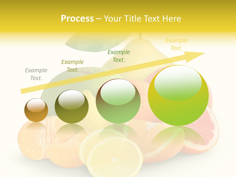 Group Grapefruit Food PowerPoint Template