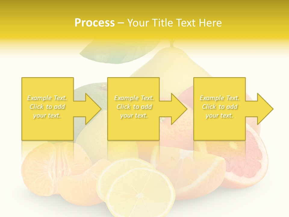 Group Grapefruit Food PowerPoint Template