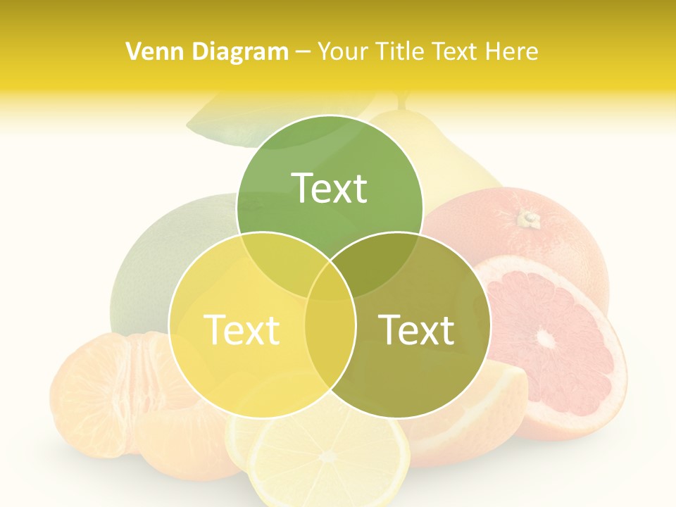 Group Grapefruit Food PowerPoint Template