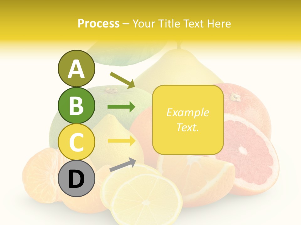 Group Grapefruit Food PowerPoint Template