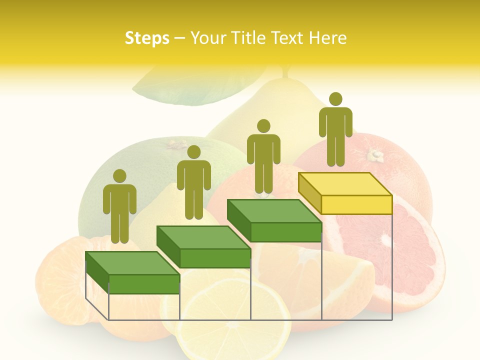 Group Grapefruit Food PowerPoint Template