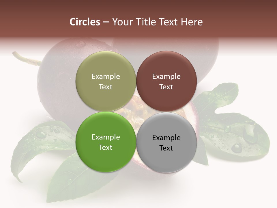 Passion Fruit Passion Drip PowerPoint Template