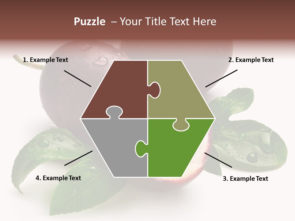 Passion Fruit Passion Drip PowerPoint Template