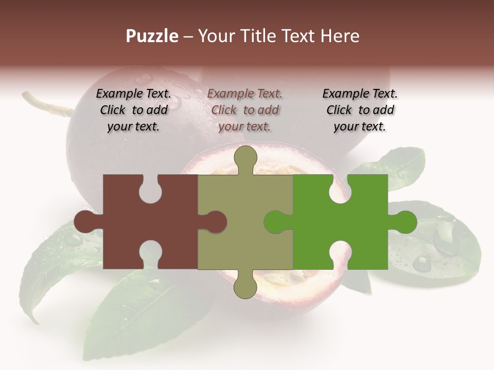 Passion Fruit Passion Drip PowerPoint Template