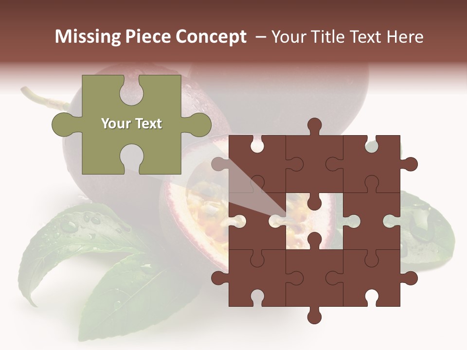 Passion Fruit Passion Drip PowerPoint Template