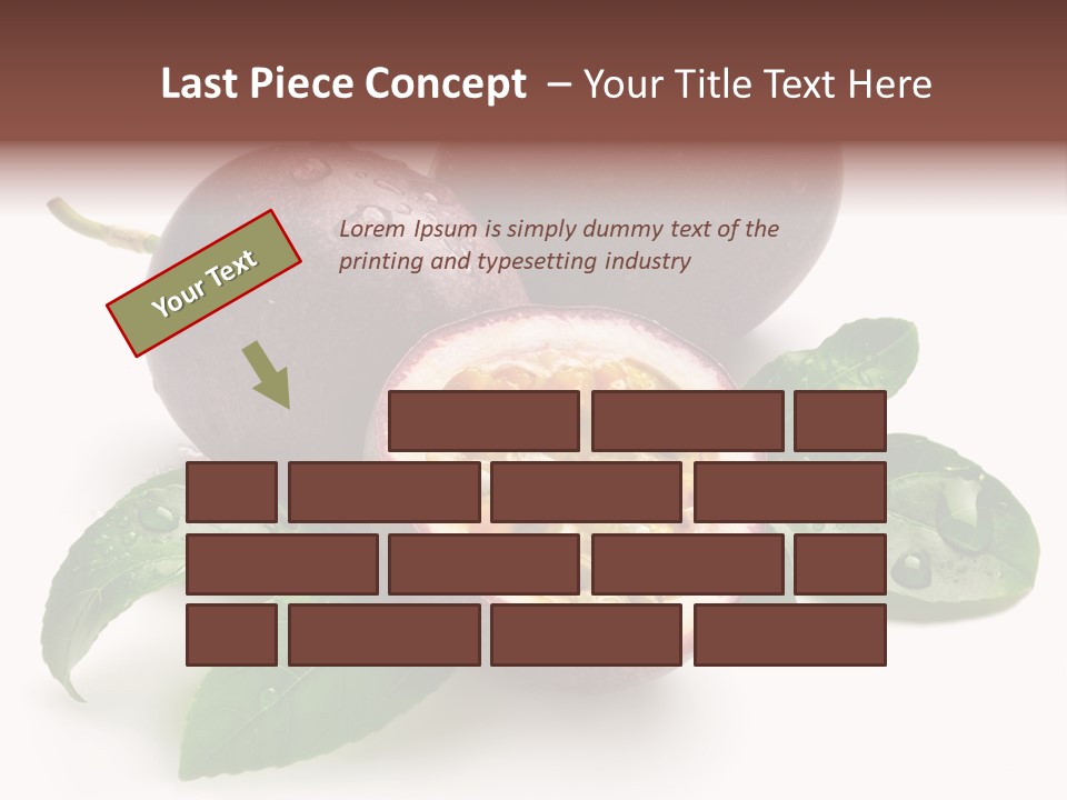 Passion Fruit Passion Drip PowerPoint Template