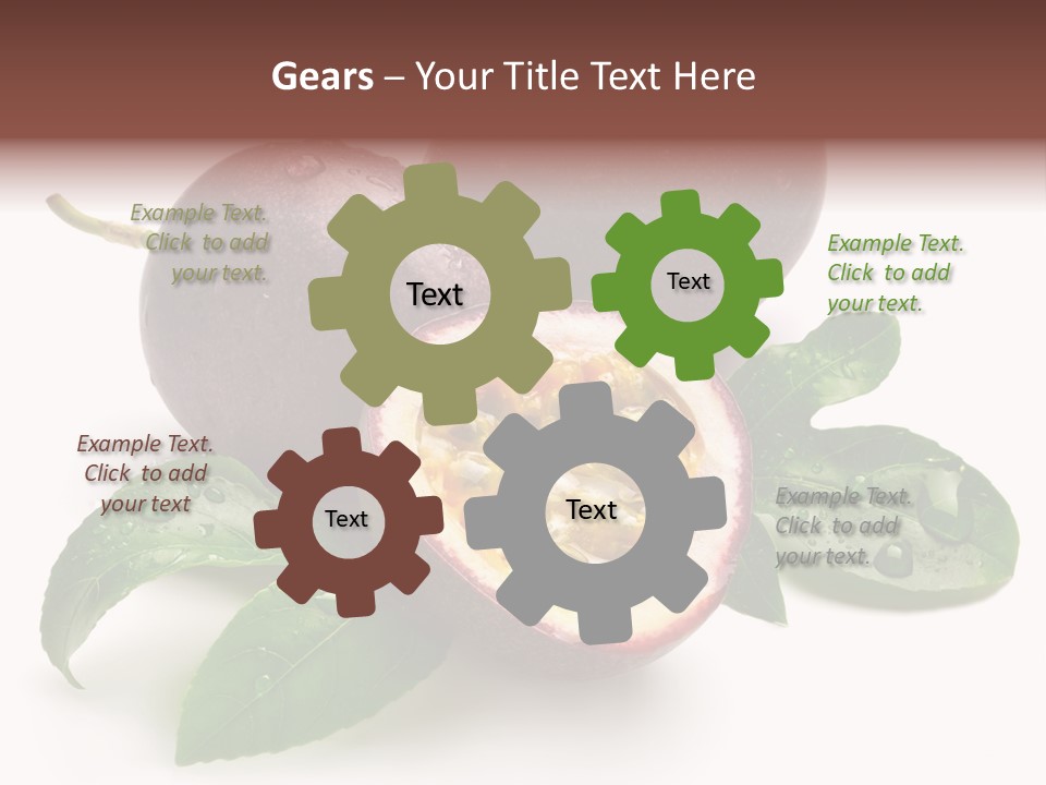 Passion Fruit Passion Drip PowerPoint Template