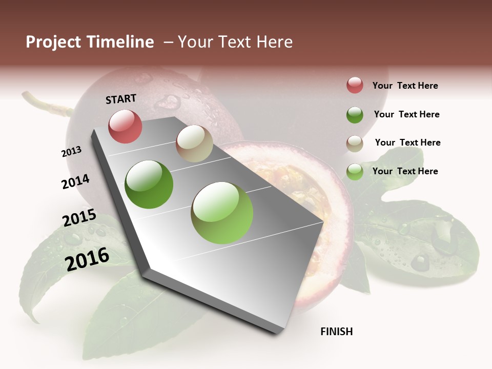 Passion Fruit Passion Drip PowerPoint Template