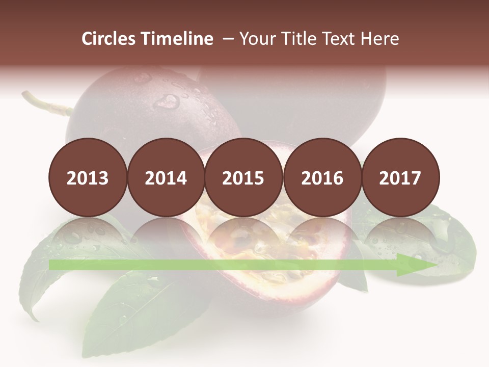 Passion Fruit Passion Drip PowerPoint Template