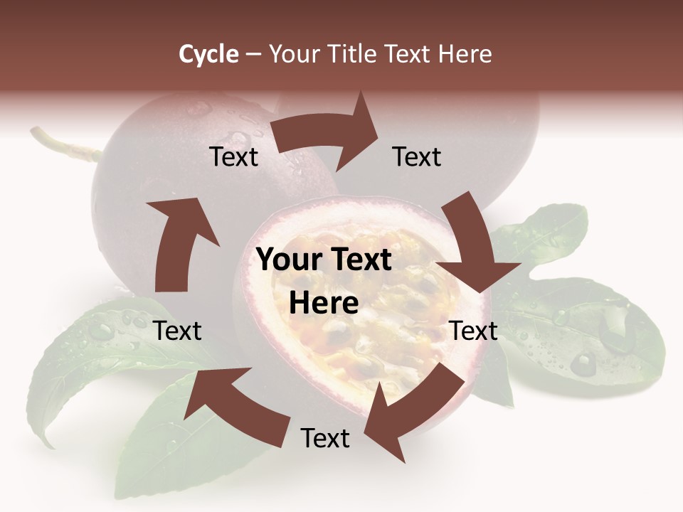 Passion Fruit Passion Drip PowerPoint Template