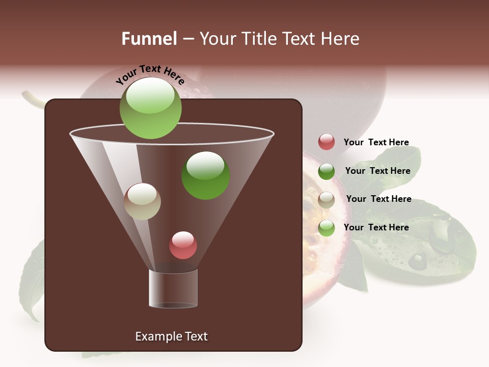 Passion Fruit Passion Drip PowerPoint Template