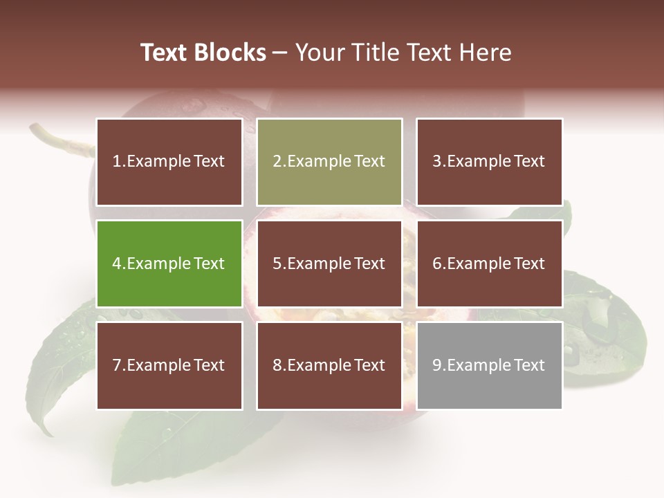 Passion Fruit Passion Drip PowerPoint Template