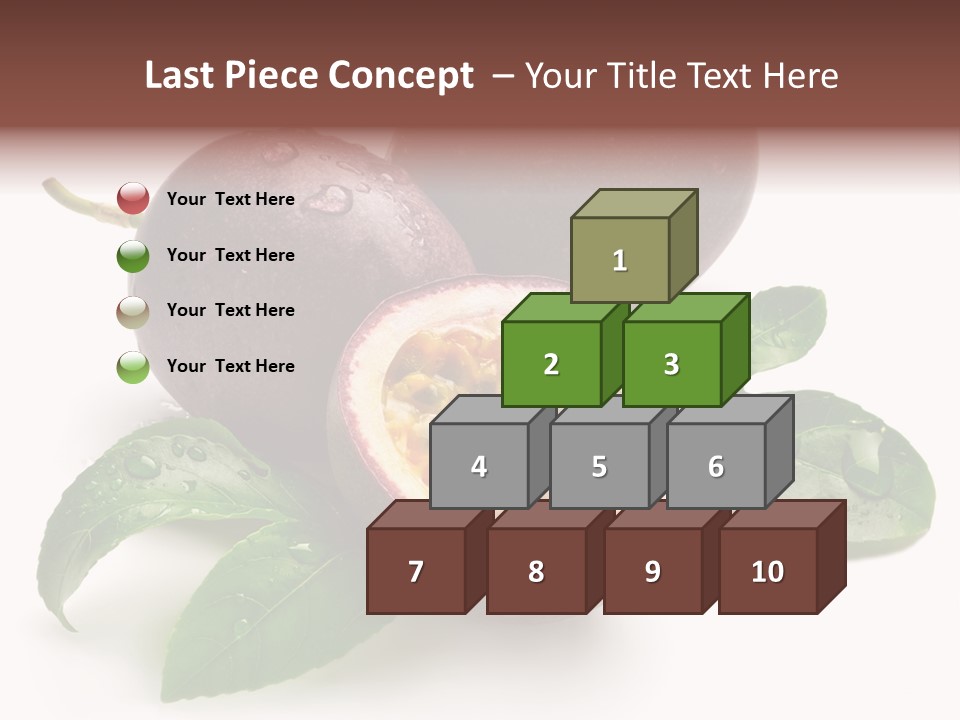 Passion Fruit Passion Drip PowerPoint Template