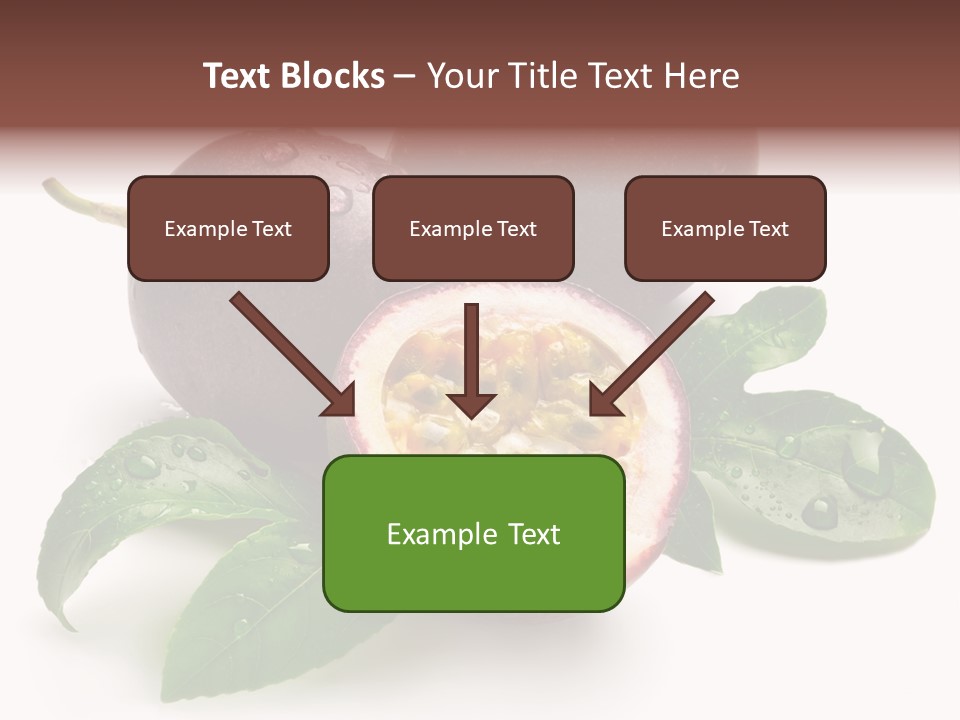 Passion Fruit Passion Drip PowerPoint Template