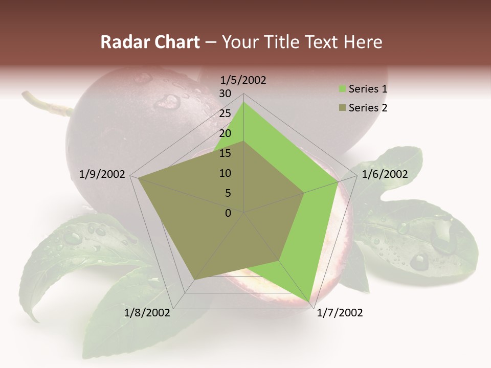 Passion Fruit Passion Drip PowerPoint Template