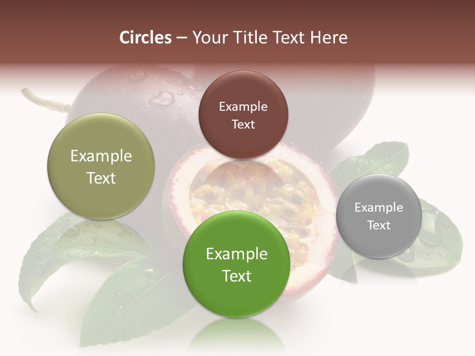 Passion Fruit Passion Drip PowerPoint Template