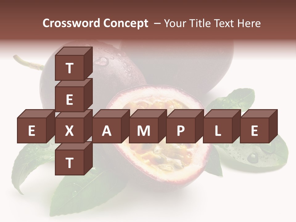 Passion Fruit Passion Drip PowerPoint Template