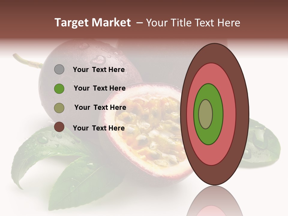 Passion Fruit Passion Drip PowerPoint Template