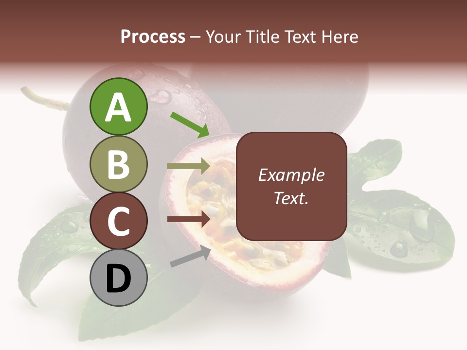 Passion Fruit Passion Drip PowerPoint Template