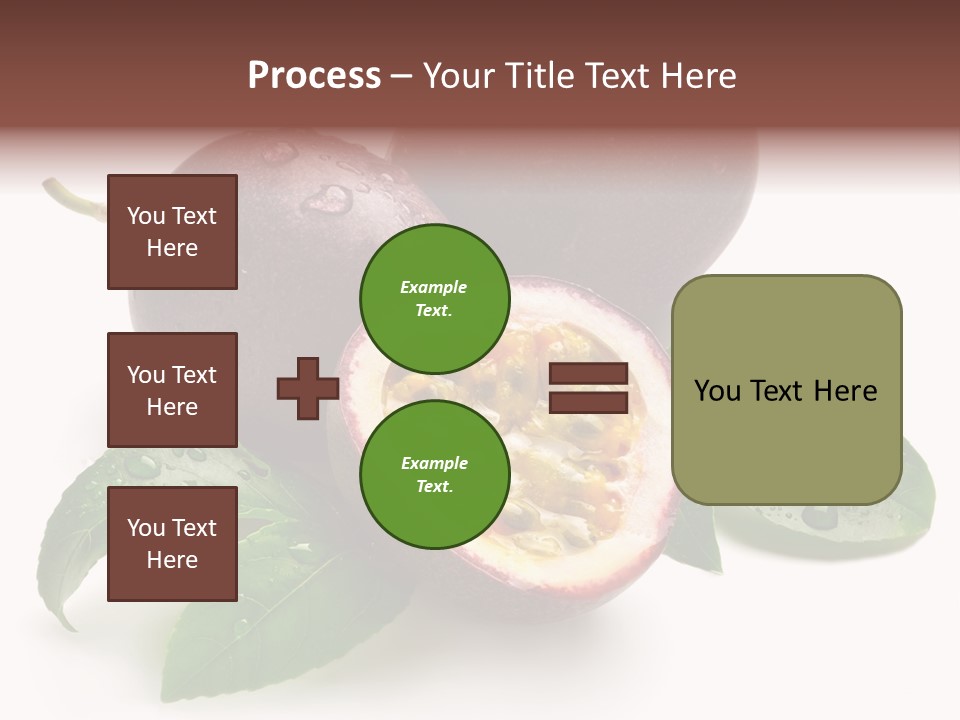 Passion Fruit Passion Drip PowerPoint Template